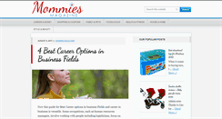 Desktop Screenshot of mommiesmagazine.com